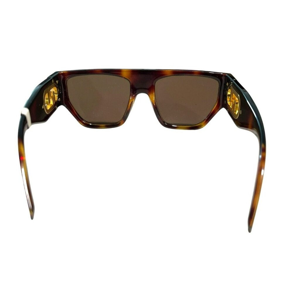 New Fendi Tortoiseshell FF Rectangular Sunglasses… - image 4